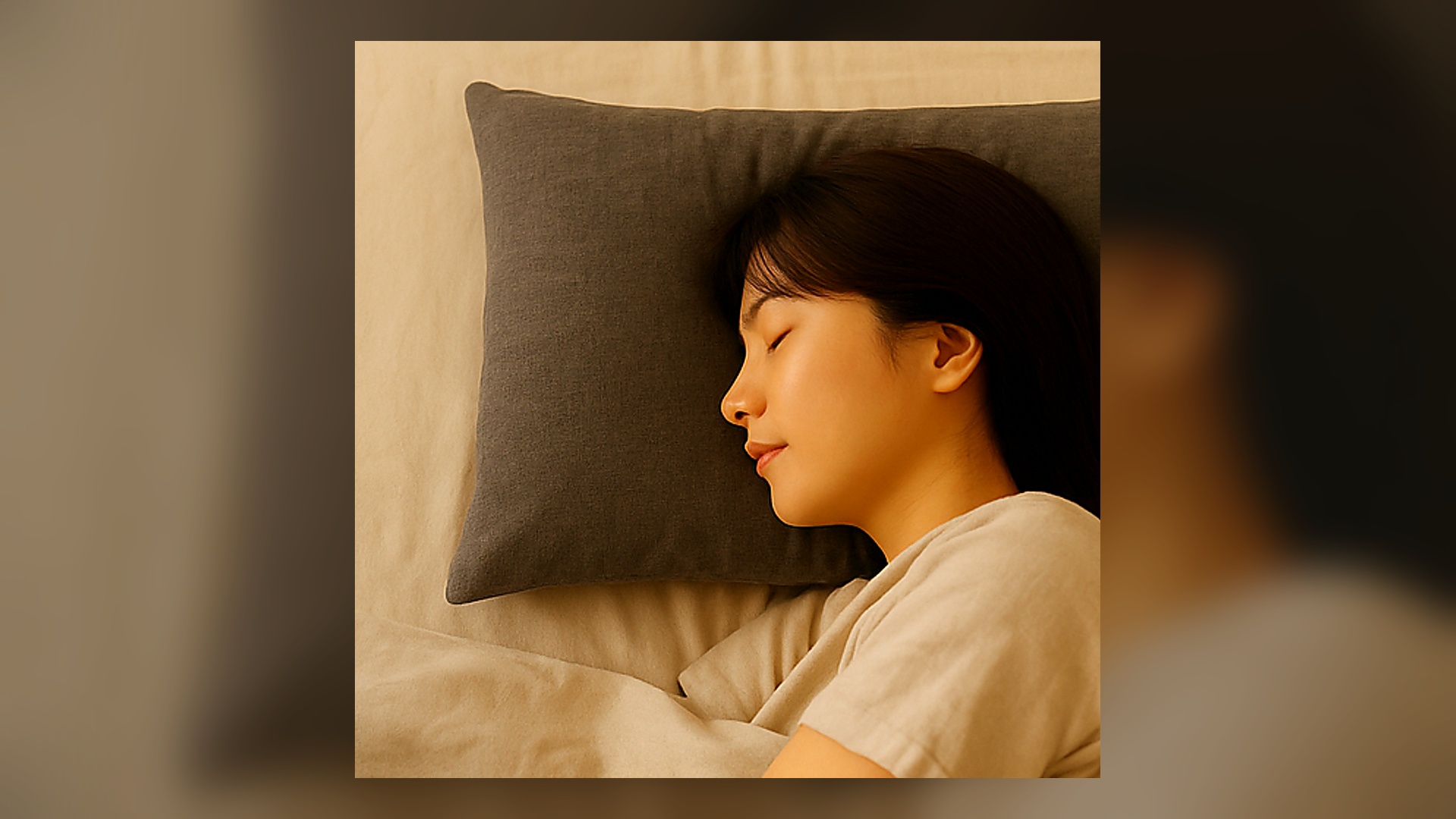 睡眠シーンの写真